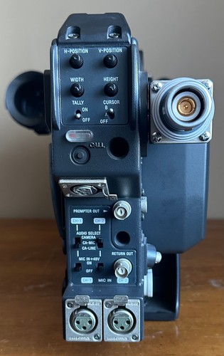 Sony DXC-D50WS 16:9/4:3 Digital Video Camera Camcorder w/ CA-TX7 Adapter Black - Bild 10 von 23