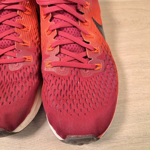 Nike Air Zoom Pegasus 34 Maroon Crimson Running Gym Trainers Mens UK8.5 EU43 - Picture 6 of 24