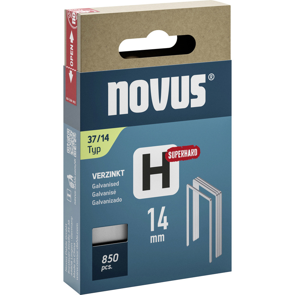 Инструменты Novus 042-0787 Feindrahtklammern, тип 37 850, Санкт-Петербург, Германия (Д х В) 14 ...