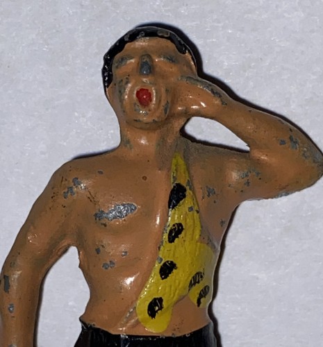 Og Son of Fire & Nada Die Cast Libby’s Milk Lincoln Log Figurines 1930’s Toy - Picture 10 of 16