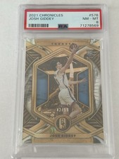 2021 Chronicles Gold Standard Josh Giddey RC SP /99 PSA 8 Thunder Bulls
