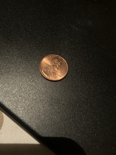 2000-D Lincoln Cent – Close AM Reverse – Rare Variety – Raw Uncirculated