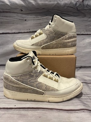 Nike Air Python ''Sail'' Snakeskin Shoes Sneakers Men's Size 11 705067-100