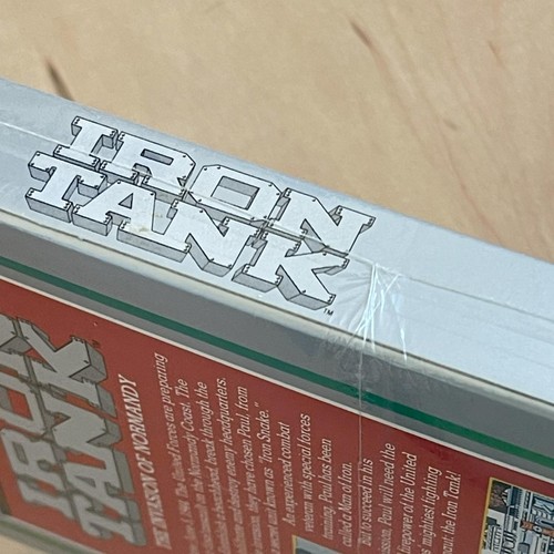 New Factory Sealed Nintendo NES Video Game IRON TANK INVASION OF NORMANDY (1988) - Picture 13 of 13