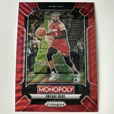 2024-2025 Panini Prizm Monopoly - DWAYNE WADE #LEG10 - RED WAVE -  HEAT!