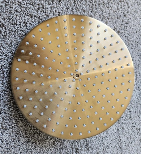 Hansgrohe 04824250 Locarno 10" PowderRain Regenduschkopf Brushed Gold Optik