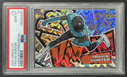 2025 Panini Absolute Countdown Calendar Travis Hunter Base (PSA 10)