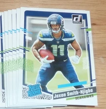 Lot of 25 2023 Donruss JAXON SMITH- NJIGBA RC Rookie # 390 SEAHAWKS
