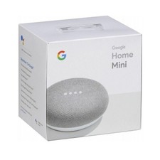 Google Home Mini Smart Assistant Speaker, Gen 1, Chalk, GA00210-UK, NEW & SEALED
