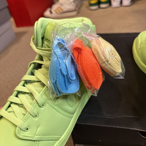 Größe 14,5 W / 13 Herren - Nike Air Jordan 1 Billie Eilish AJKO SP Lime Green - Bild 5 von 7