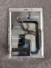 Flashpoint Rotating Camera Flash Bracket FPX-BK-FL05 On-Axis Vertical NEW