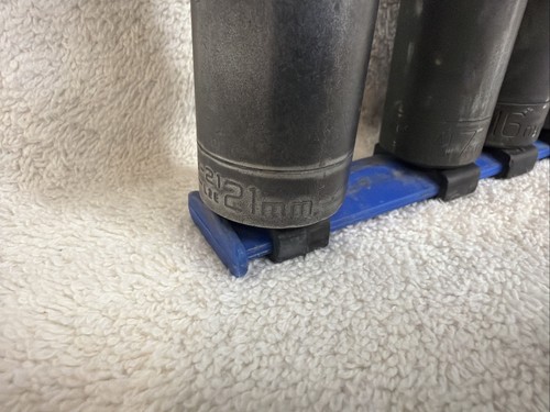 Wright Metric Impact Socket 9 Piece 1/2" Drive 6 Point USA Made Tools 10-17 21mm - Picture 3 of 4