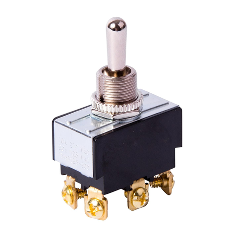 GSW-11 Heavy-Duty Electrical Toggle Switch, SPST, ON-OFF, ¾ HP 125-250V AC - Picture 15 of 15