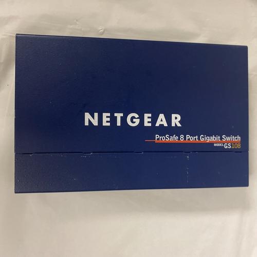 NetGear GS108 ProSafe 8-portowy przełącznik gigabitowy z adapterem GS108 v3 - Zdjęcie 6 z 8