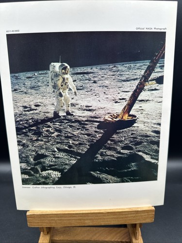 NASA Apollo 11 Lithograph Photo Lot - Picture 8 of 23