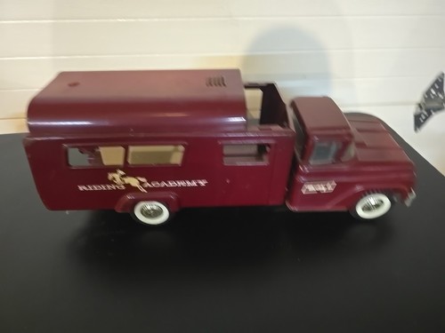 Vintage 1960s BUDDY L Riding Academy Original Horse Truck & Trailer Made In USA - Picture 3 of 5