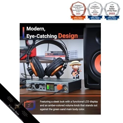 ESI 24 bit/192 kHz compatible – 2-in/2-out professional USB-C audio interface - Image 4 of 4