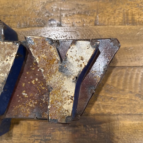 Man Cave Chevrolet Metal Sign 3D Dimensional CHEVY Patina Rusty 24” x 8” - Picture 22 of 22