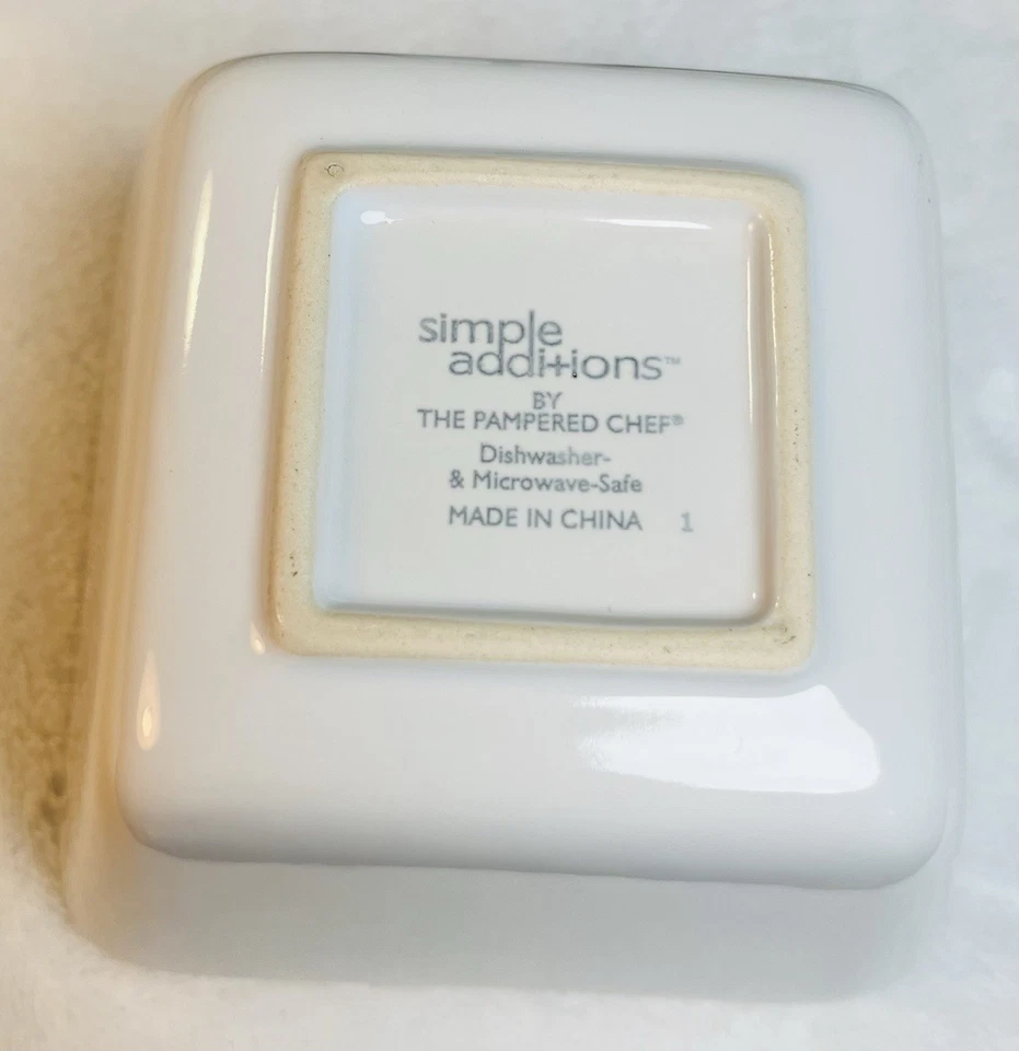 Pampered Chef Simple Additions Small Caddy Black Metal Stand Holds 2 Bowls - Image 4 of 4