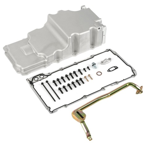 LS Swap Retrofit Low Profile Oil Pan Kit for GM LS1 LS2 LS3 Engine 55-87 302-1 - Picture 16 of 24