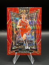 2024-25 Panini Select - Concourse Matas Buzelis #70 Red Wave Prizm (RC)