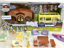 Bluey's School Adventure Playset with Transforming School & Bus, Costco Excl.