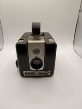 Kodak Brownie Hawkeye Flash Model Vintage Black Box Camera Flash Model