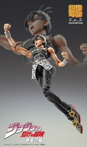 Super figure movable "JoJo's Bizarre Adventure Part 5" Narancia Gilga & As - Picture 5 of 9