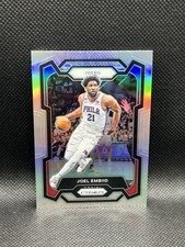2023-24 Prizm Joel Embiid TRUE SILVER SP #73 Philadelphia 76ers Panini