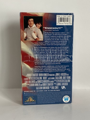 Rocky - Sylvester Stallone, 25th Anniversary VHS 2001, BRANDNEU, versiegelt - Bild 3 von 4