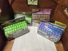 Hasbro Nerf  Elite Dart Refill Lot. Fornite Doomlands Zombie Strike Read Descrip