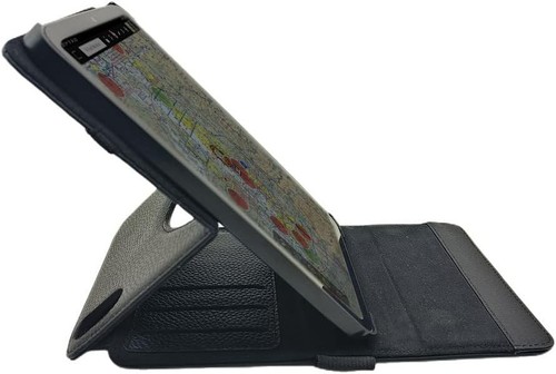 Flight Folio V6 iPad Mini 6 Kneeboard Case NATO Pilot Top Flip Leather - NIB - Picture 7 of 8