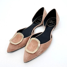 Roger Vivier Suede Flat Shoes 4025755