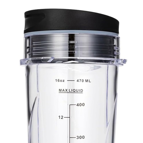 16-Unzen-Ersatzbecher für QB3001SS Fit Compact Personal Blender, Mit 7596 - Bild 5 von 6
