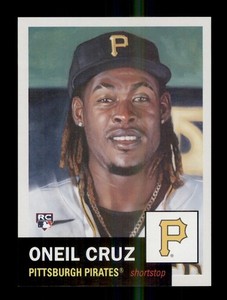 2022 TOPPS LIVING SET #535 ONEIL CRUZ ROOKIE RC PITTSBURGH PIRATES