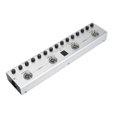 Multi Effects Bass Guitar Pedal Digital Rechargeable Electric Guitar Effecto SET