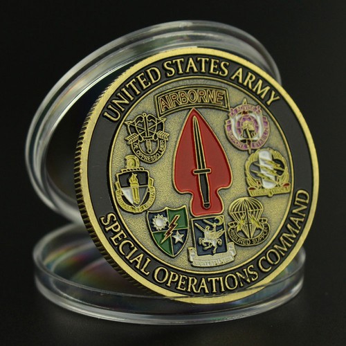 20PCS U.S. Army Special Operations Command Collectible Bronze Plated - Picture 6 of 12