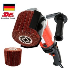 Satinierwalze Schleifwalze 120x100mm Schleifmop Vlies Gewebe Kombi 240 K&ouml;rnung