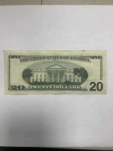 20 Dollar Bill, Older bill, From (1996), AC89823857E - Picture 5 of 8