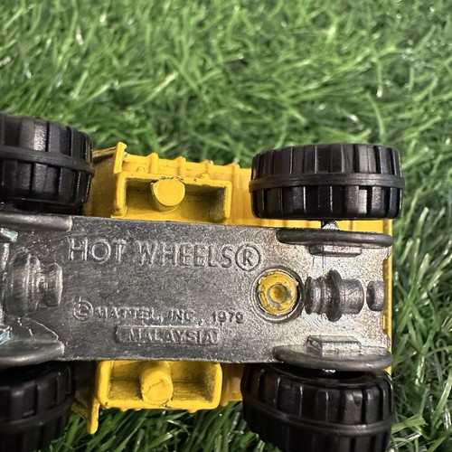 Vintage Hot Wheels CAT Yellow Dump Truck - 1979 Mattel "Workhorses" Serie - Bild 6 von 13