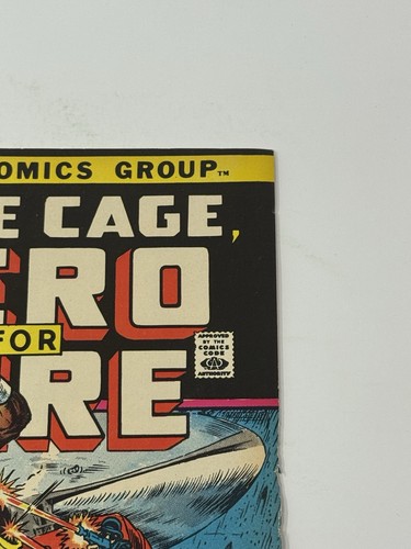Hero For Hire #3 (1972) 1ª aplicación Gideon Mace 3ª aplicación Luke Cage! Marvel - Imagen 5 de 7