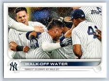 2022 Topps Walk-Off Water New York Yankees #119