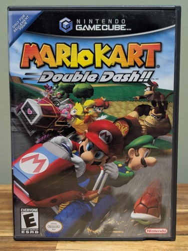Mario Kart: Double Dash!! (Nintendo GameCube)➡️CIB - Tested - Excellent 📀!