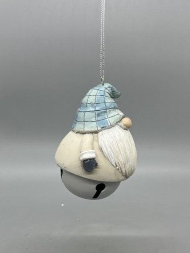 Gnome Bell Ornament 4.25" Hand Decorated Sold Seperately - Picture 6 of 20