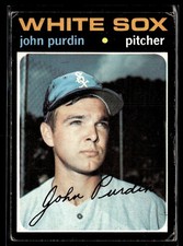 1971 Topps John Purdin EX-EX/MT Set Break #748