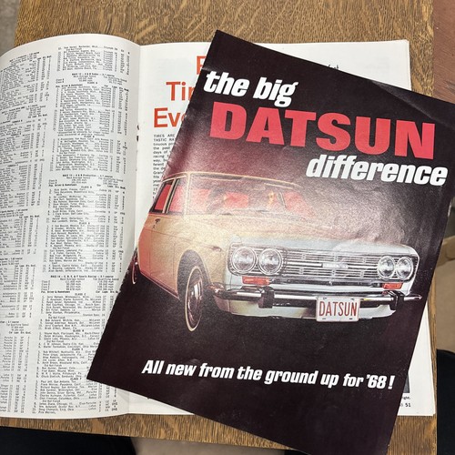Rivista grafica auto sportiva ottobre 1968 Z28 Javelin Firebird Racing Berkeley - Foto 5 di 6