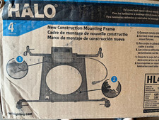 6PK HALO HL 4 in. Mounting Frame for Round and Square Canless Recessed Fixtures