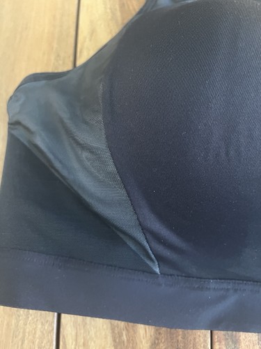 Champion Women's Motion Control Zip Front Sports Bra B1525-001 Size 42DD Black - Picture 4 of 11