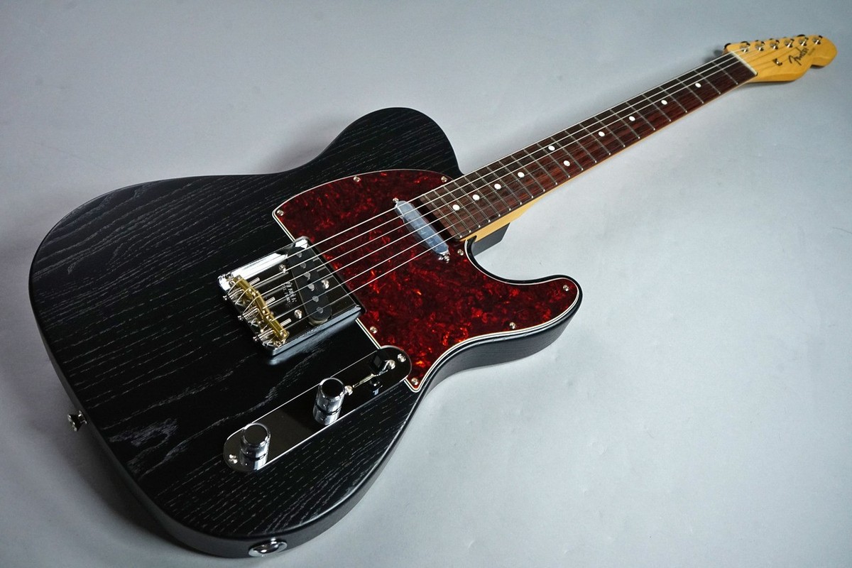 ギター fender MIJ telecaster raw ash black Fender Made In Japan Limited Telecaster Raw Ash Black 限定