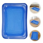 2 Pcs Swimming Pool Buffet Server Tray Summer Toys